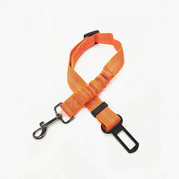 Adjustable Dog Car Seat Belt Harness for Dogs Nylon Reflective Cushioning Elasticity Car Travel Dog Accessories for Dogs - Image 4