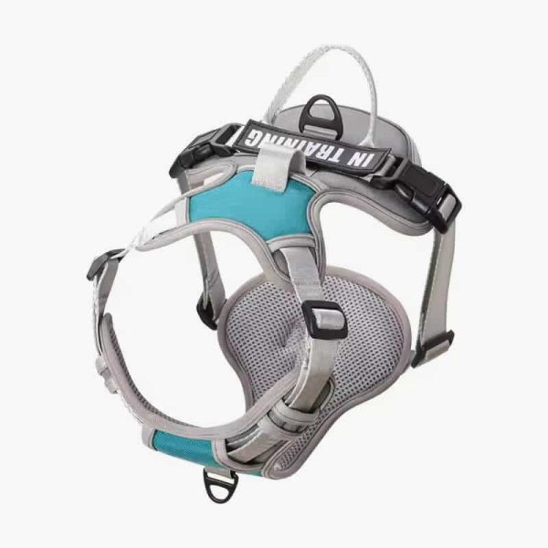 Nylon Adjustable Dog Harness Personalized Dog Harness Vest Reflective Breathable Pet Harness Leash For Small Medium Large Dogs - Image 4